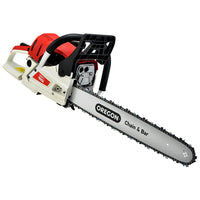 Thumbnail for Giantz Petrol Chainsaw Commercial 52cc E-Start 20 Oregon Bar Pruning Chain Saw