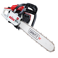 Thumbnail for GIANTZ 52CC Petrol Commercial Chainsaw Chain Saw Bar E-Start Pruning