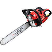 Thumbnail for Giantz 52 CC Chainsaw Petrol Pruning Chain Saw Top Handle Commercial E-Start