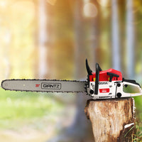 Thumbnail for Giantz 62cc Petrol Commercial Chainsaw 20