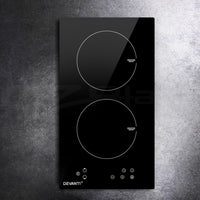 Thumbnail for Devanti Induction Cooktop 30cm Electric Stove Ceramic Cook Top Kitchen Cooker