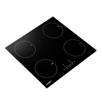 Thumbnail for Devanti Electric Induction Cooktop 60cm Ceramic 4 Zones Stove Cook Top Hot Plate