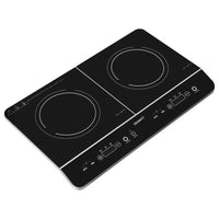 Thumbnail for Devanti Electric Induction Cooktop 60cm Portable Kitchen Ceramic Glass Cooker