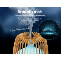 Thumbnail for Devanti 4-In-1 Aroma Diffuser Aromatherapy Humidifier Essential Oil 500ml