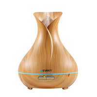 Thumbnail for Devanti 400ml 4 in 1 Aroma Diffuser remote control - Light Wood