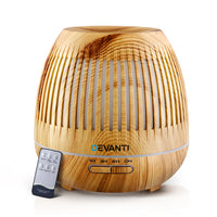 Thumbnail for Devanti Aromatherapy Diffuser Aroma Essential Oils Air Humidifier LED Light 400ml