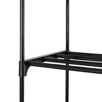 Thumbnail for Artiss Shoe Rack Shoe Storage Shelf 10-tier 20 Pairs DIY Stackable Black Metal