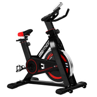 Thumbnail for Everfit Spin Exercise Bike Cycling Fitness Commercial Home Workout Gym Black