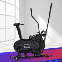 Thumbnail for Everfit 4in1 Elliptical Cross Trainer Exercise Bike Bicycle Home Gym Fitness Machine Running Walking