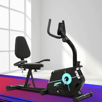 Thumbnail for Everfit Magnetic Recumbent Exercise Bike Fitness Cycle Trainer Gym Equipment