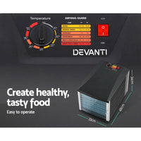 Thumbnail for Devanti Commercial Food Dehydrator with 10 Trays