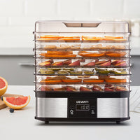 Thumbnail for Devanti Food Dehydrator with 7 Trays - Silver