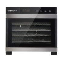 Thumbnail for DEVANTi 6 Trays Commercial Food Dehydrator Stainless Steel Fruit Dryer