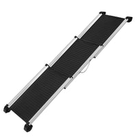 Thumbnail for i.Pet Dog Ramp Dog Steps Pet Car Travel Step Stair Foldable Portable Ladder Aluminium