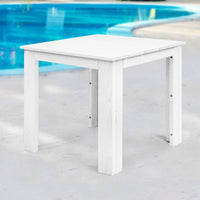 Thumbnail for Gardeon Outdoor Side Beach Table - White