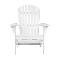 Thumbnail for Gardeon Outdoor Furniture Adirondack Chairs Beach Chair Lounge Wooden Patio Garden