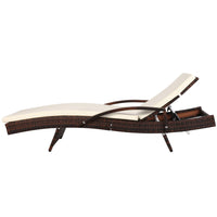 Thumbnail for Gardeon Set of 2 Sun Lounge Outdoor Furniture Day Bed Rattan Wicker Lounger Patio