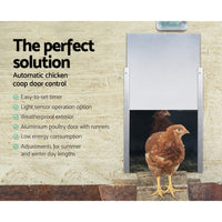 Thumbnail for Giantz Automatic Chicken Coop Door Opener Cage Closer