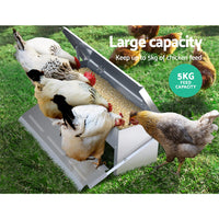 Thumbnail for Giantz Auto Chicken Feeder Automatic Chook Poultry Treadle Self Opening Coop