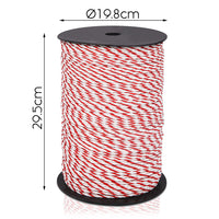 Thumbnail for Giantz 500m Stainless Steel Polywire Poly Tape Electric Fence