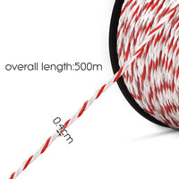 Thumbnail for Giantz 500m Stainless Steel Polywire Poly Tape Electric Fence