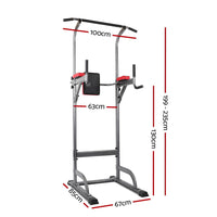 Thumbnail for Everfit Power Tower 4-IN-1 Multi-Function Station Fitness Gym Equipment