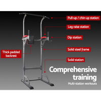 Thumbnail for Everfit Power Tower 4-IN-1 Multi-Function Station Fitness Gym Equipment