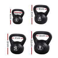 Thumbnail for 22kg Kettlebell Kettlebells Set Kettle Bell Bells Kit Weight Fitness Exercise