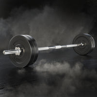 Thumbnail for 48KG Barbell Weight Set Plates Bar Bench Press Fitness Exercise Home Gym 168cm