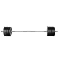 Thumbnail for 88KG Barbell Weight Set Plates Bar Bench Press Fitness Exercise Home Gym 168cm