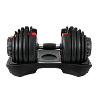 Thumbnail for 24kg Adjustable Dumbbell Dumbbells Weight Plates Home Gym Fitness Exercise