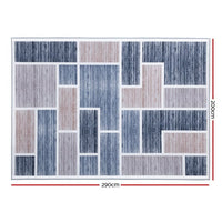 Thumbnail for Artiss Short Pile Floor Rug 200x290cm Oblo