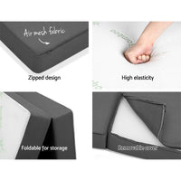 Thumbnail for Giselle Bedding Folding Foam Portable Mattress Bamboo Fabric