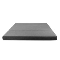 Thumbnail for Giselle Bedding Double Size Folding Foam Mattress Portable Bed Mat Dark Grey