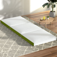 Thumbnail for Giselle Bedding Foldable Mattress Folding Bed Mat Camping Trifold Single Green