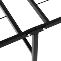 Thumbnail for Artiss Folding Bed Frame Metal Bed Base King Single Size Portable Black