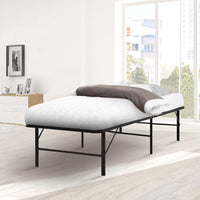 Thumbnail for Artiss Folding Bed Frame Metal Bed Base King Single Size Portable Black