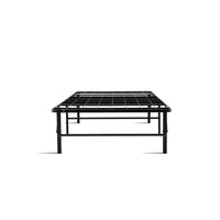 Thumbnail for Artiss Folding Bed Frame Single Metal Bed Base Portable Black