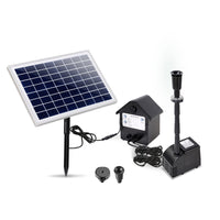 Thumbnail for Gardeon Solar Pond Pump with Battery Kit LED Lights 6.6FT