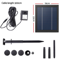 Thumbnail for Gardeon Solar Pond Pump Submersible Powered Garden Pool Water Fountain Kit 6.1FT