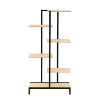 Thumbnail for Artiss 6-tier Indoor Outdoor Metal Wood Plant Stand Garden Shelf Garden Display