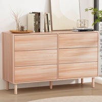 Thumbnail for Artiss 6 Chest of Drawers Cabinet Dresser Table Tallboy Storage Bedroom Pine