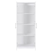 Thumbnail for Artiss 2 Door Wardrobe Bedroom Cupboard Closet Storage Cabinet Organiser White