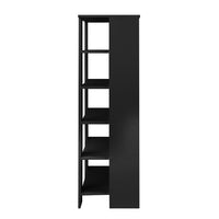 Thumbnail for Artiss Shoe Cabinet Shoes Organiser Storage Rack 30 Pairs Black Shelf Wooden