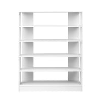 Thumbnail for Artiss 6-Tier Shoe Rack Cabinet - White