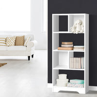 Thumbnail for Artiss Display Shelf Bookcase Storage Cabinet Bookshelf Bookcase Home Office White