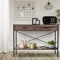 Thumbnail for Artiss Wooden Hallway Console Table - Wood