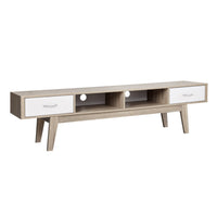 Thumbnail for Artiss TV Cabinet Entertainment Unit Stand Storage Drawer Scandinavian 180cm Oak