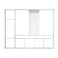 Thumbnail for Artiss Entertainment Center Unit TV Stand TV Cabinet Open Shelves 183CM White