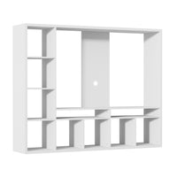 Thumbnail for Artiss Entertainment Center Unit TV Stand TV Cabinet Open Shelves 183CM White